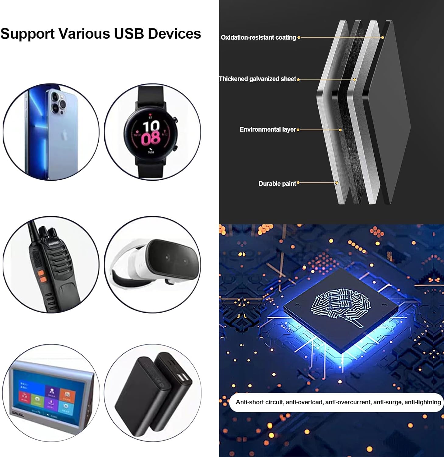 ポータブル携帯電話ロッカー 充電式充電キャビネット マルチデバイス用 安全な携帯電話充電ステーション オフィス、教室、ジム用 - コ スマホ 充電  ステーション 【 モバイルロッカー８ AD 】 充電ロッカー コイン式 デジタルサイネージ AndroidOS搭載 最大8台 据置 ...