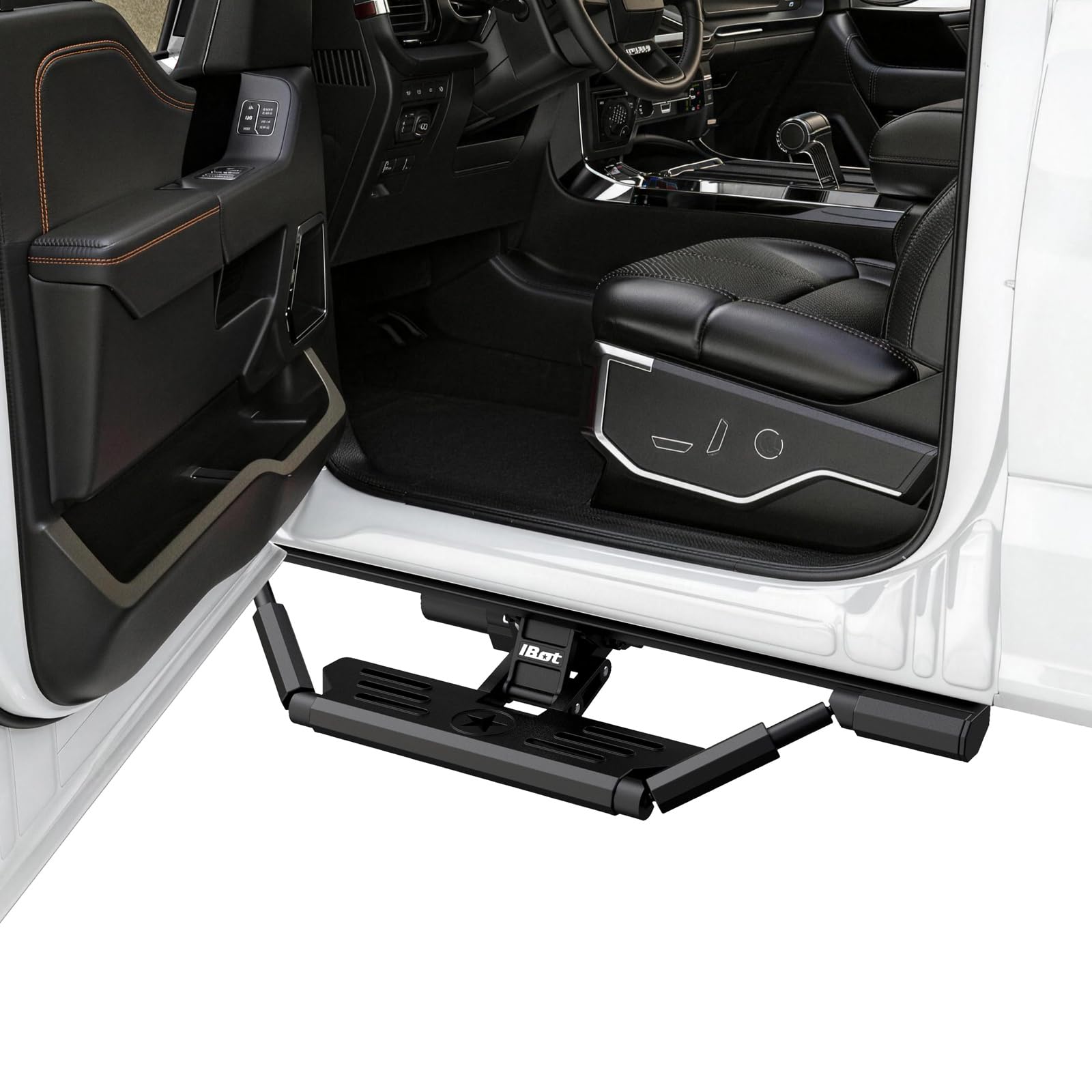 Tuxtreme Power Running Boards Compatible with Chevy Silverado GMC Sierra 1500 2019-2026 Regular Cab & Silverado 1500 LTD Sierra 1500 LD 2022 & 2500 3500 2020-2026 Driver Side Front Door