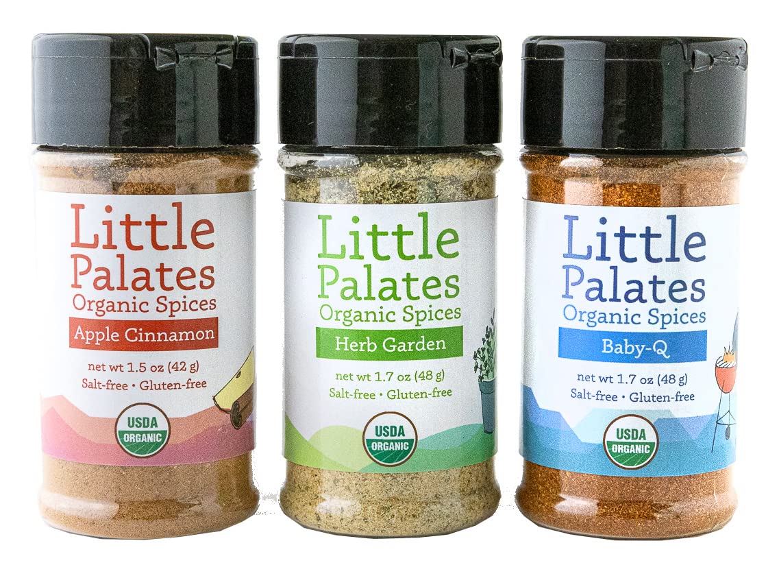 Little Palates - Organic Spices for Little Cooks (3 bottle set)