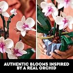 LEGO Botanicals Orchid - Ensemble de fleurs artificielles pour la maison, cuisine, décoration de bureau, adultes 18+ - Cadeau de graduation - 10311