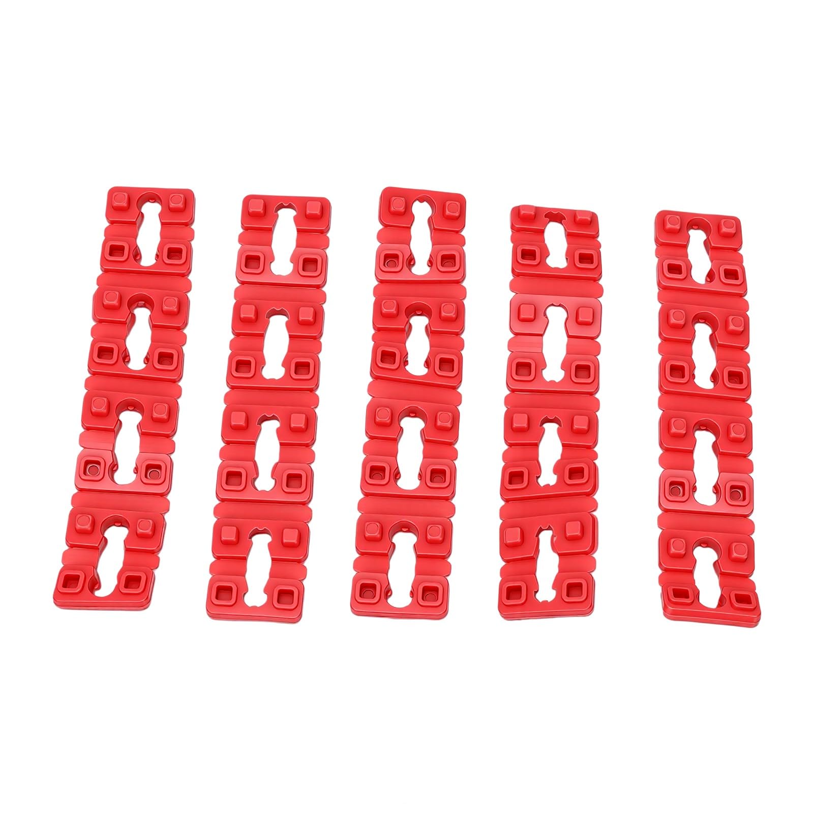 XUMIUZIY 400PCS Outlet Spacers Electrical Shim PVC Red Socket Gasket