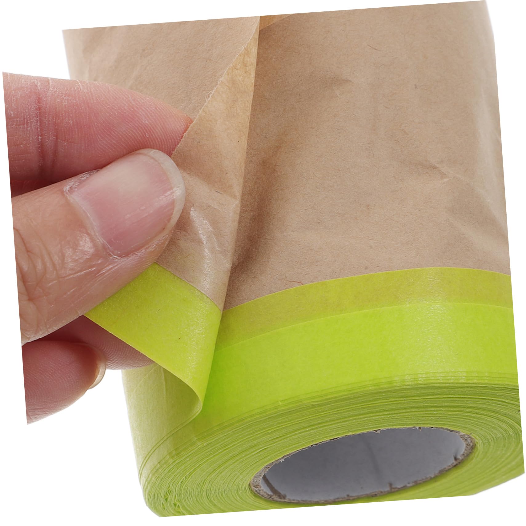 STOBOK 4 Sätze Abdeckfolie Abdeckband Zum Lackieren Wand Filme Abdeckpapier Für Autolackierungen Schutzpapier Für Bodenbeläge Malerbedarf Für Zu Hause Frisket-maskierungsfilm 3 Rollen * 4