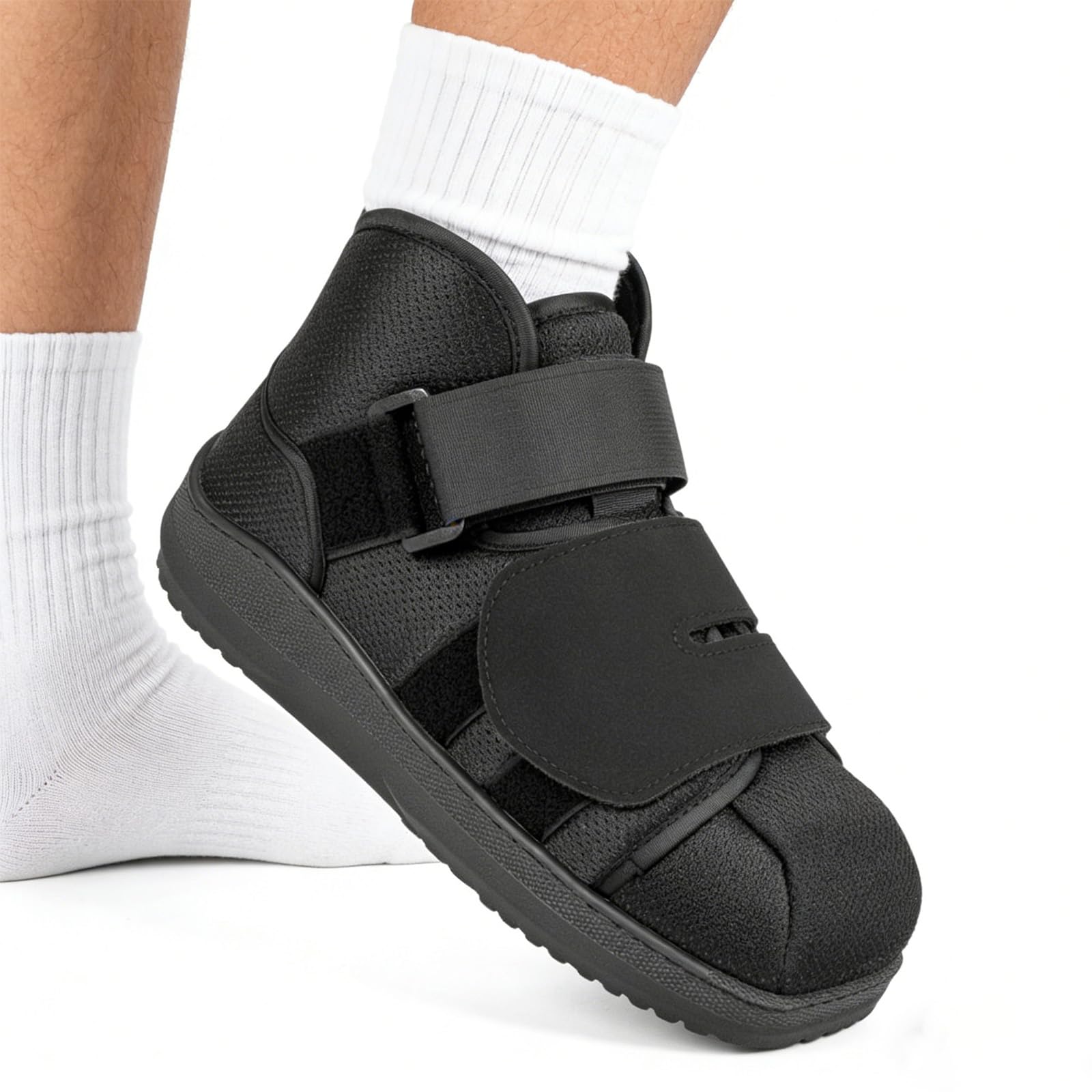 Photo 1 of SANGENG Closed Post Op Shoe - Fracture Walking Shoe for Women & Men - Orthopedic Recovery Shoe Brace - Medical Broken Toe Cast Boot or Post-Surgery Broken Foot or Toe (XL)