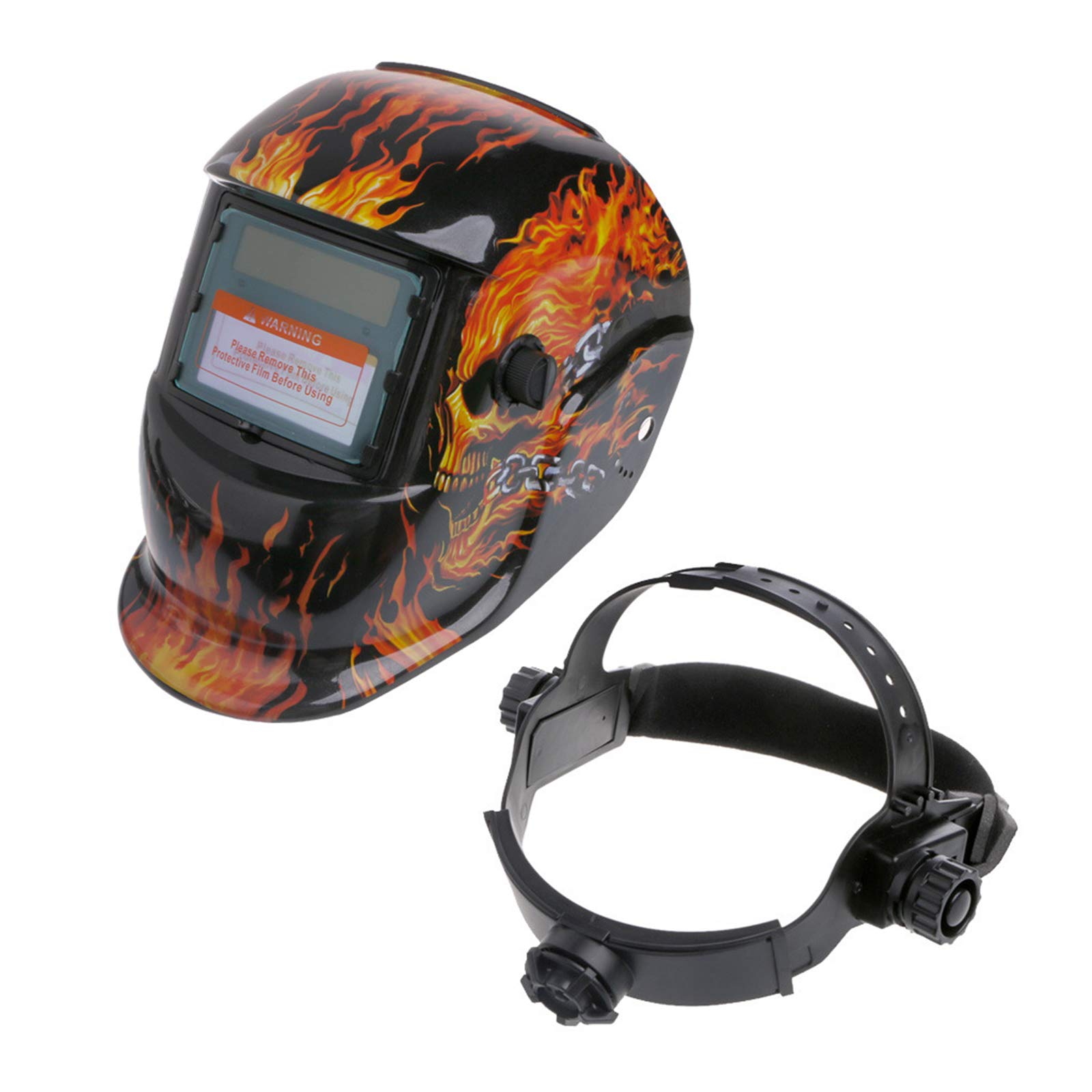 Masque De Soudure Masque Soudage Auto-obscurcissant - Gamme Ombres 9-13 - Charge Solaire - Protection Yeux/visage - TIG MIG équipement Soudeur - 3