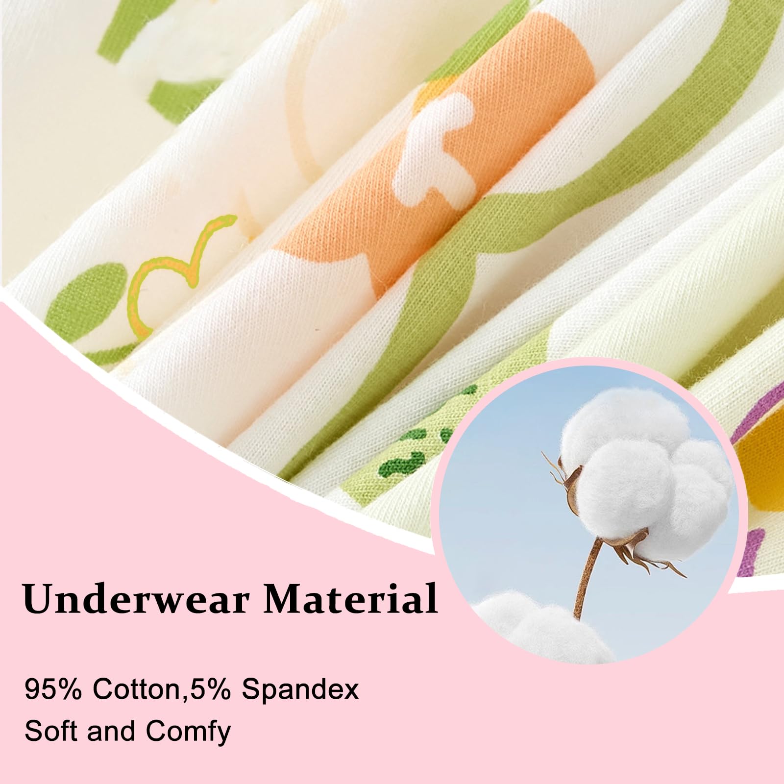 Slip Boxer in Cotone Bambine e Ragazze Mutande Cotone 2-14 Anni Confezione da 12