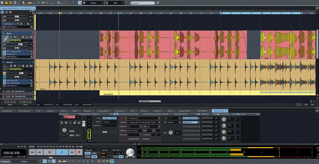 MAGIX Samplitude Music Studio 2022