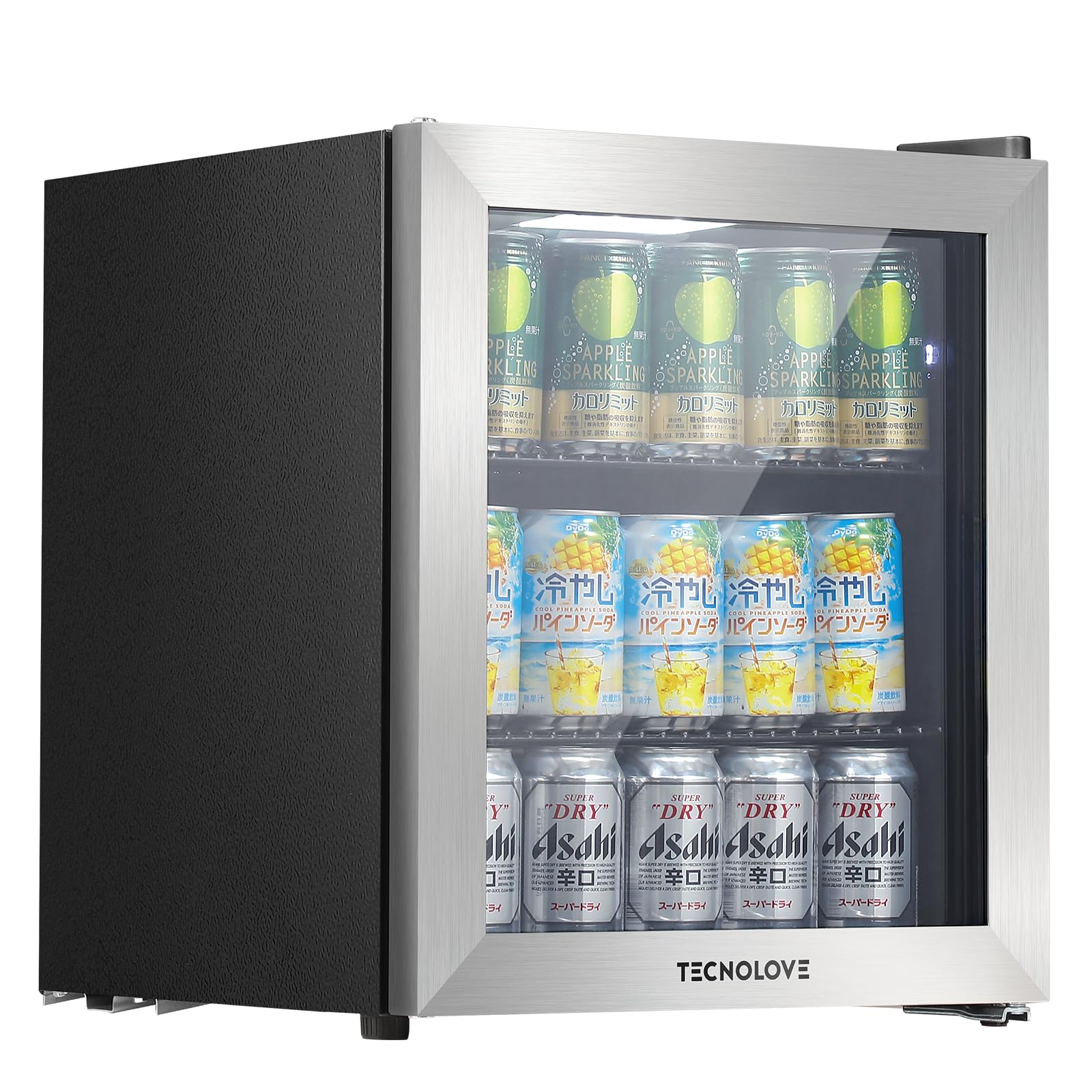 Amazon | 一人暮らし 小型 冷蔵庫 46L 風冷式 幅43㎝ 1～18