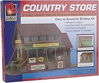 Vista 3 de Kit de construcción de escala N -William's County Store