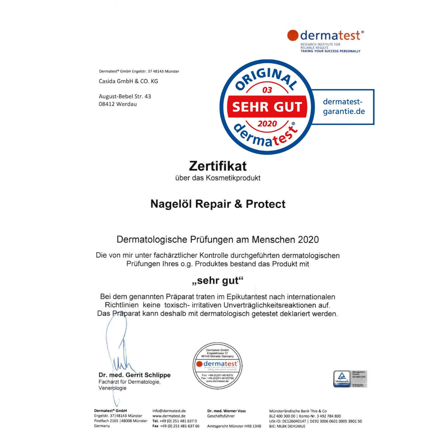 Nagelöl Repair & Protect + Fußbadesalz + Waschlotion Set zur Hygiene und Pflege für Haut, Füße und Nägel