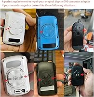 Vista 7 de Kit de inserción de adaptador de montaje GPS para computadora de bicicleta, cubierta trasera giratoria compatible con Gar min Edge 500/530/1050