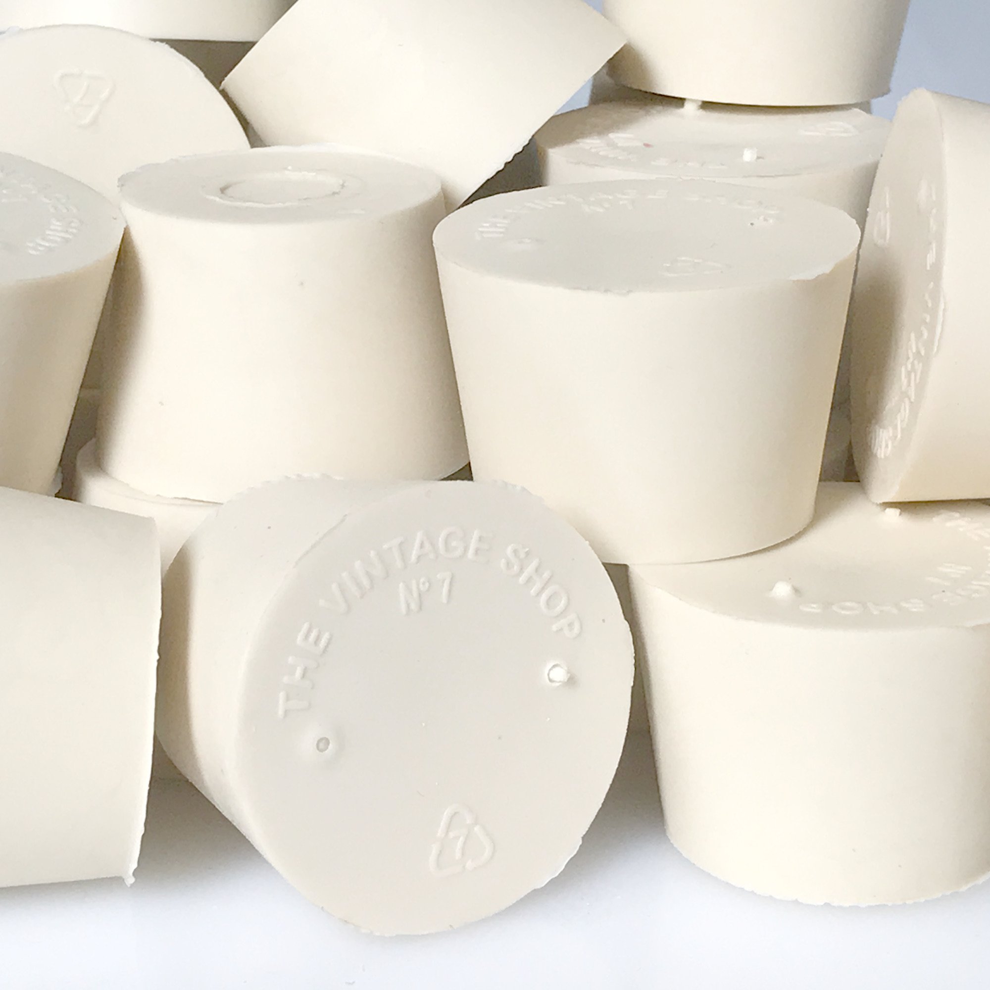 #7 Solid Rubber Stopper - 2-Pack