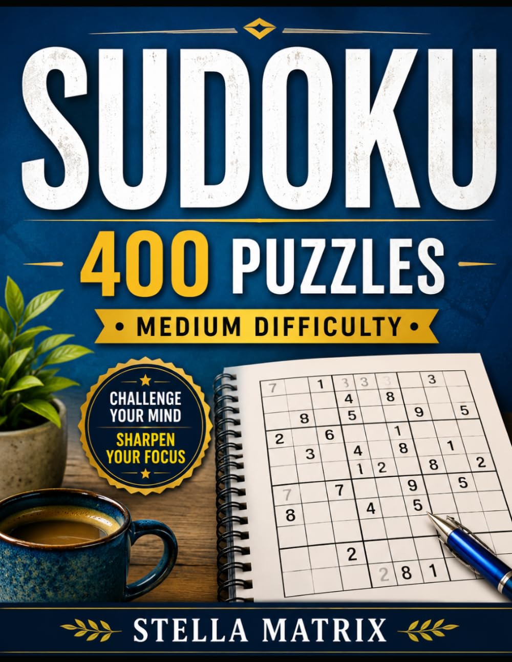 400 MEDIUM SUDOKU PUZZLES