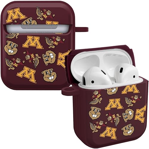 Miniatura 16 de AFFINITY BANDS Minnesota Golden Gophers Camo HDX - Funda compatible con Apple AirPods Generación 3