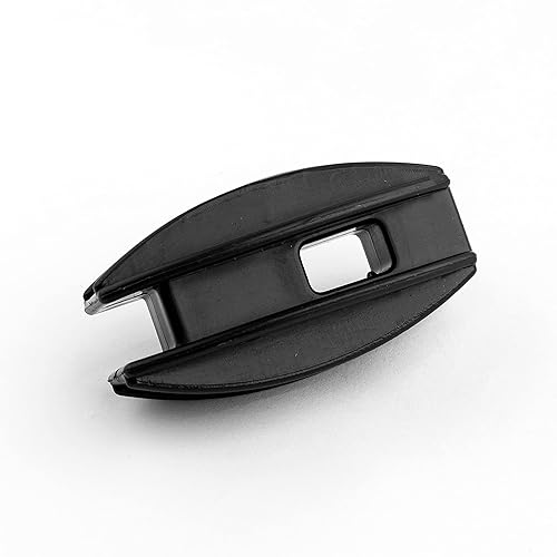 Miniatura 3 de HENGTONG 20 aisladores de poste de esquina para valla eléctrica de alambre de polietileno, cuerda, aisladores de huevos de 2.4 x 1.2 pulgadas,