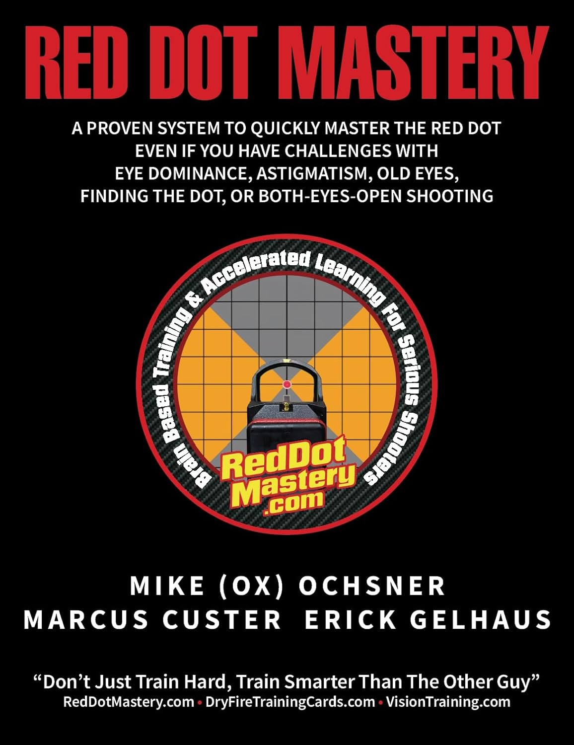 Red Dot Mastery: A proven system to quickly master the pistol mounted red dot optic, even if you have challenges with eye dominance, astigmatism, old eyes, finding the dot, or both-eyes-open shooting