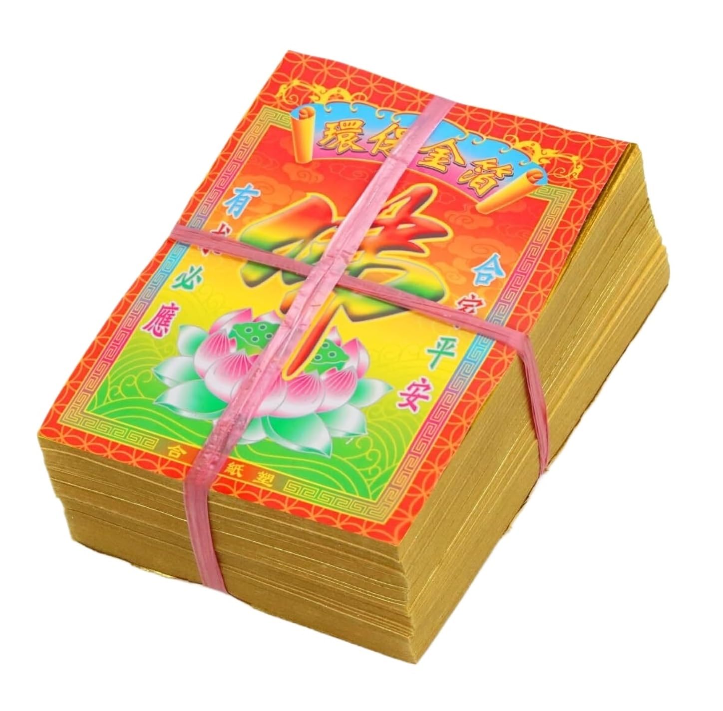 Joss Papier Chiński Papier Joss Z Symbolem Przodków, Służący Do Oddawania Czci Przodkom Grafvegen(10 packs)