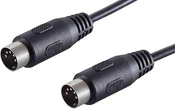 1aTTack.de 1 x 5m 5 Pin DIN Plug 5 Pin DIN Plug 5 Pin High Quality Audio Cable Nickel Plated Connectors Perfect for HiFi Studio Equipment Musical Instruments