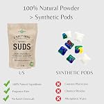 2 Brothers - Natural Suds, 100% Natural Dishwasher Detergent, Fragrance-Free, 1.2kg, 100 Loads