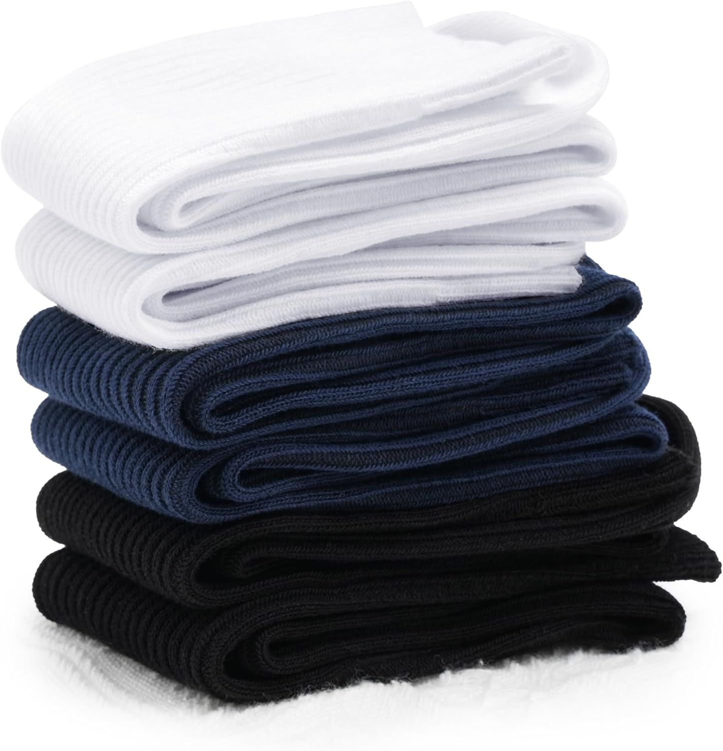 Stelle Girls Knee High Socks Cotton School Uniform Socks 3 Pairs Long Soft Seamless Sock for Kids Toddler 3-18 Years - Image 7