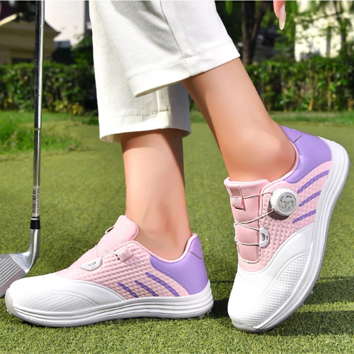 Zapatos de Golf Profesionales Mujer sin Clavos