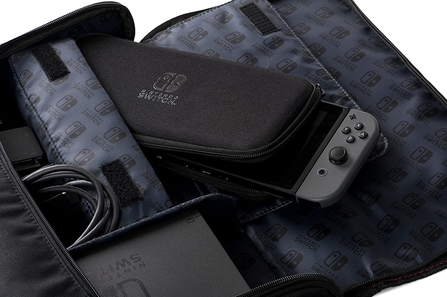 PowerA Sac de transport de Nintendo Switch - Noir/Gris 1501404-01