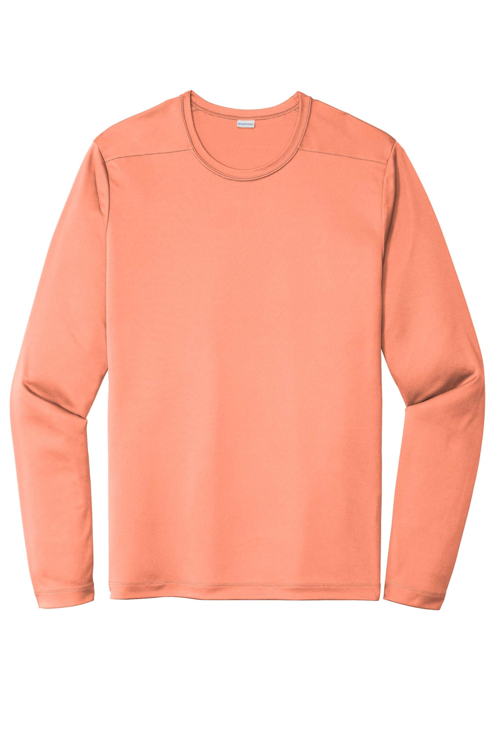 SPORT-TEK Unisex Posi-UV Pro Long Sleeve Tee | Workout T-Shirt for Men & Women, Gym Clothing for Spring & Summer Fashion