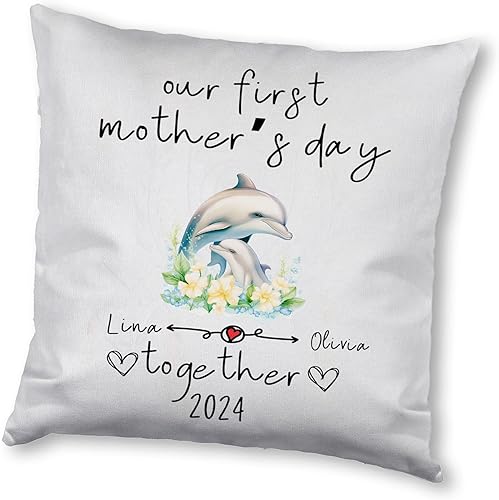 Funda de almohada personalizada para el hogar, regalo para mamá, abuela, para ella