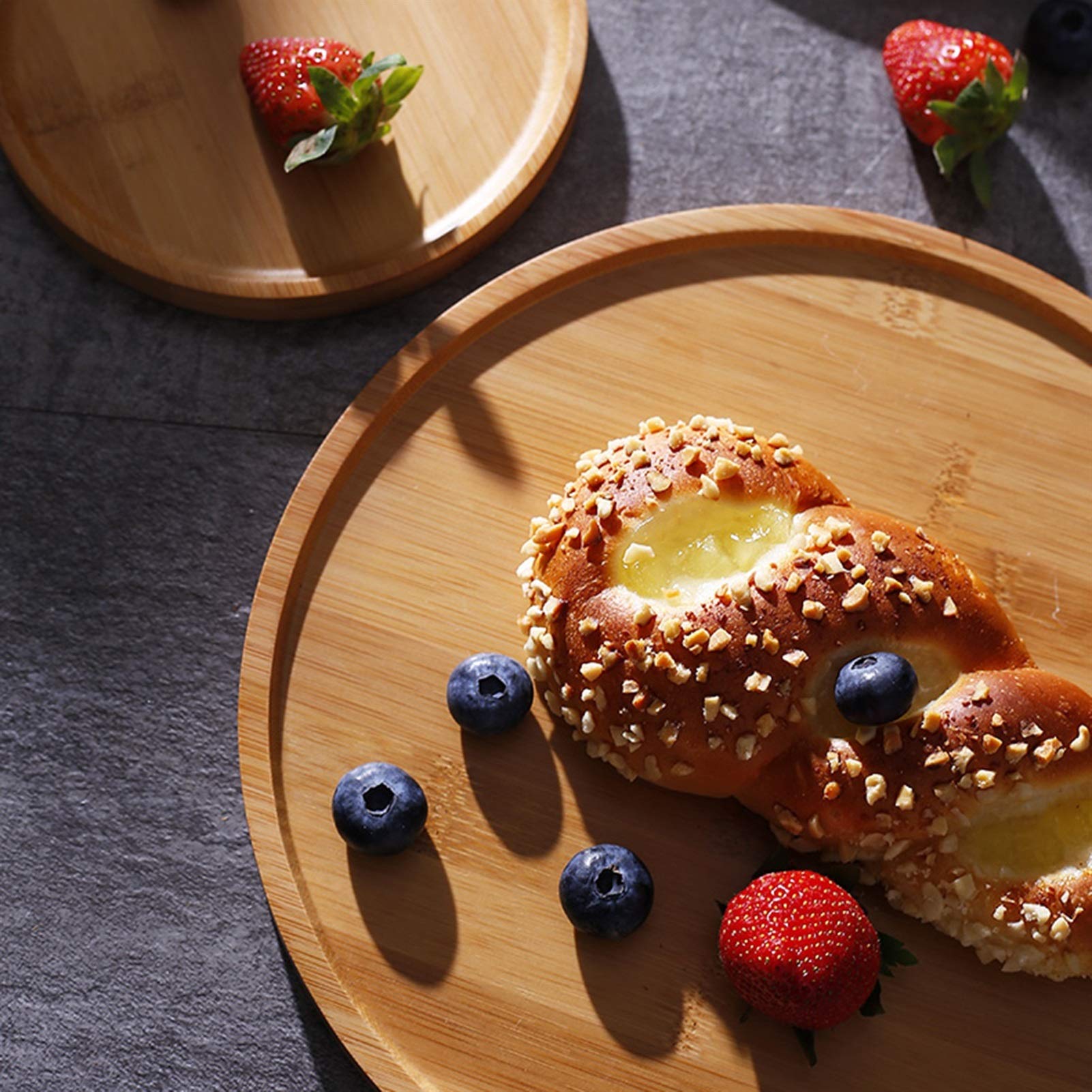 Tapa para el microondas,Mesa De Postres con Tapa, Soportes De Exhibición De Pasteles De Té De La Tarde Platos De Degustación De Pan Cúpula De Vidrio Transparente Cubierta De Cúpula De Pizza