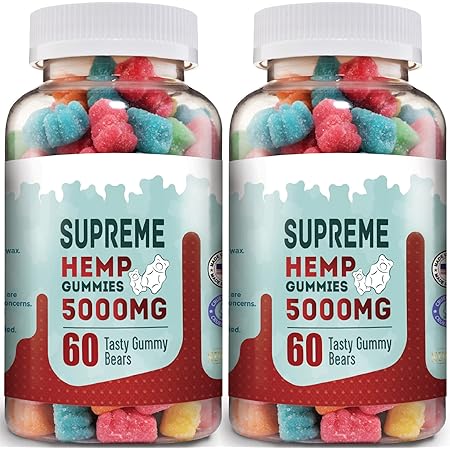 Supreme Hemp Gummies - 5000-120ct