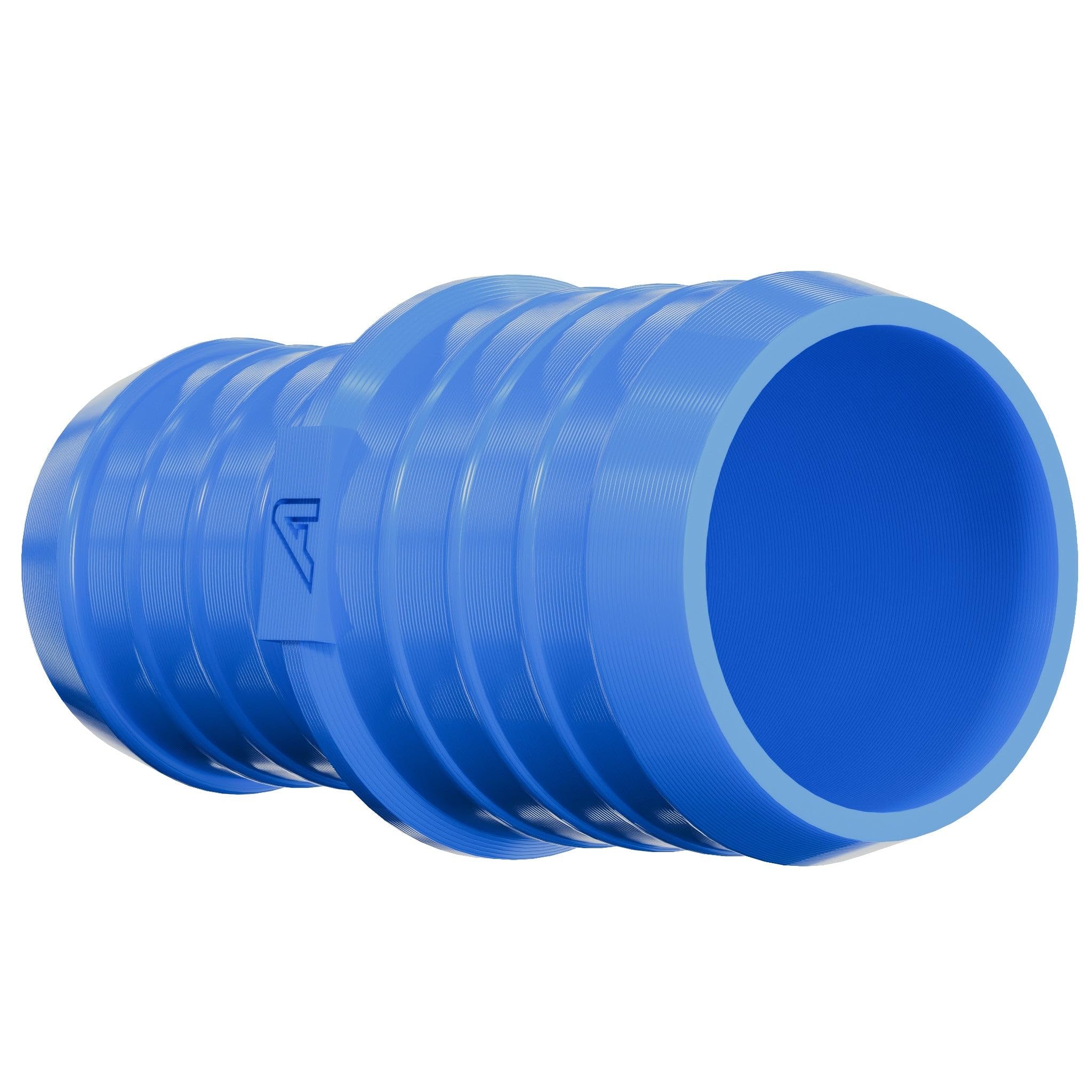 57mm > 51mm (2 1/4" > 2") Blue Pipe Corrugated Blueucing Joiner PVC Barbed Straight Tube Adapter Hose Reducer Fitting Coupling Adapter