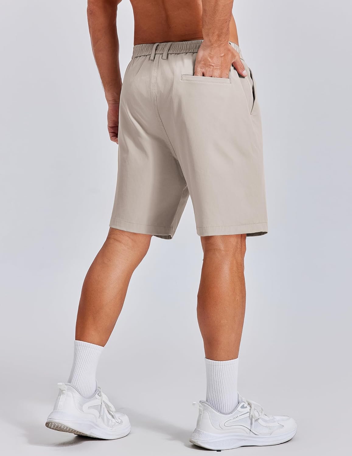 COOFANDY Men's 7 Inch Classic Fit Golf Shorts Lightweight Stretch Quick Dry Hiking Short UPF50