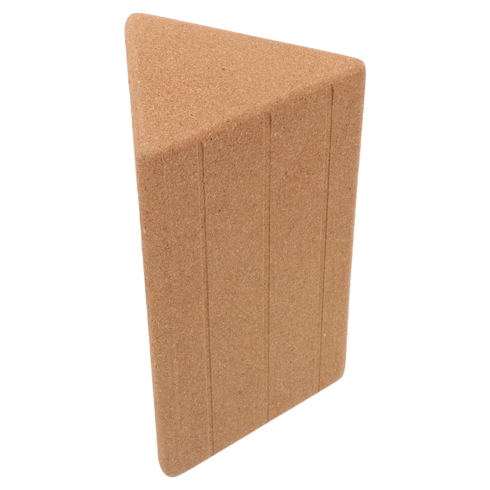 Bloque de yoga de corcho Uonlytech triangular para entrenamiento abdominal 8