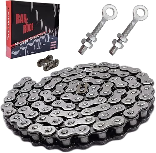 Cadena trasera para bicicleta Coleman CT200U CT200U-EX BT200X Mini cadena MB200 MB165 Baja Warrior Heat Mini Baja Motorsports+ajustador de cadena