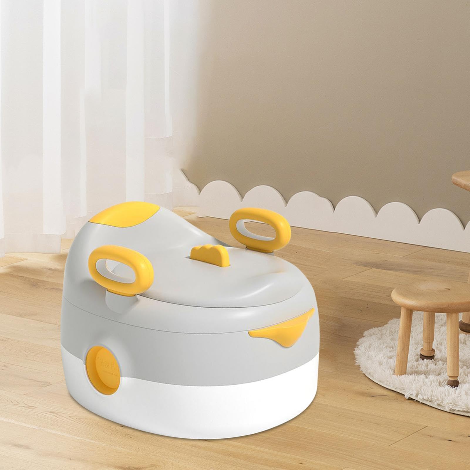 Nocnik Treningowy Dla Niemowląt Noczek Dla Malucha | z Miękką Nakładką Siedzenia Dla Chłopca i Dziewczynki Wiek 1-6 Lat Do Żłobka Przedszkola Łazienki Podróży