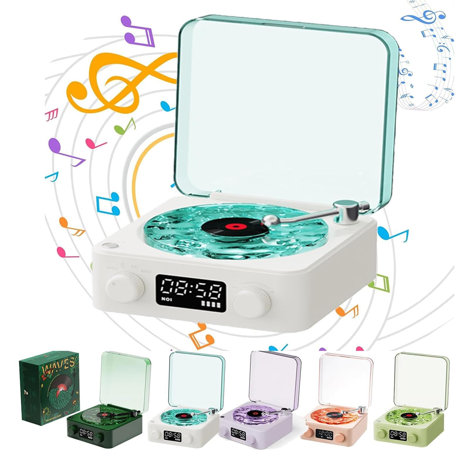 Jukebox LED照明付き アナログプレイヤー Jukebox LED照明付き