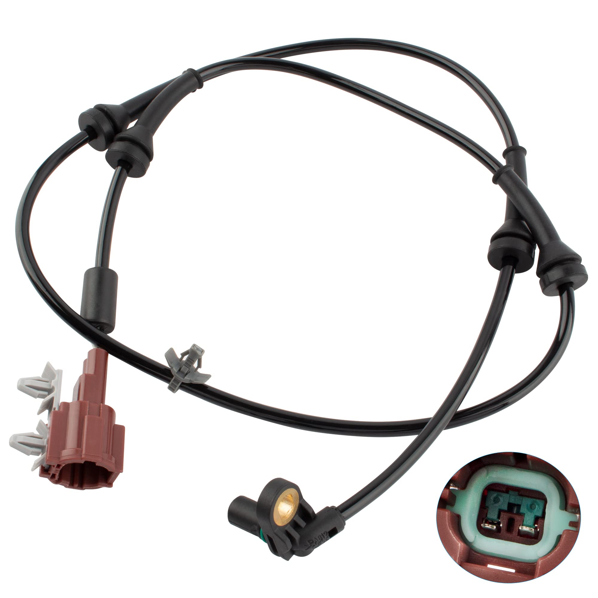 A-Premium ABS Wheel Speed Sensor Set – Rear Left & Right, Fits Nissan Armada, Pathfinder Armada & Infiniti QX56 (2004-2012, 5.6L V8)
