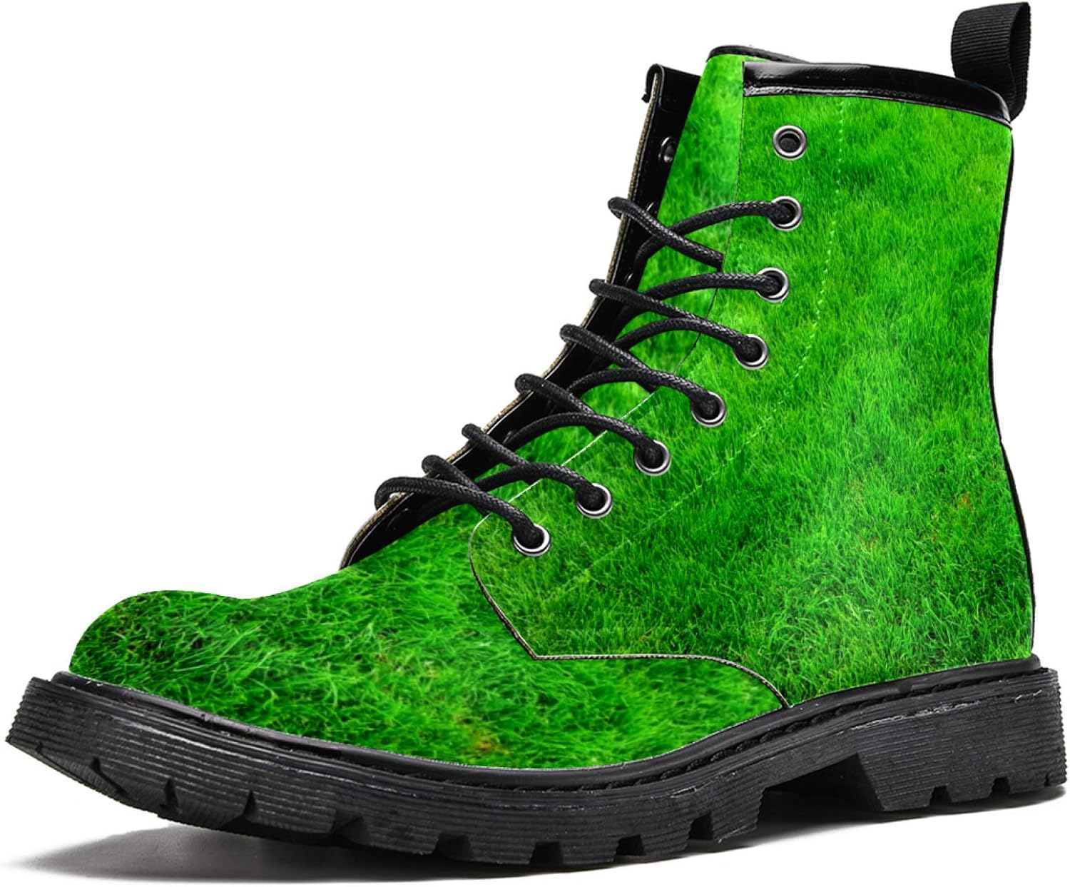 Green combat boots Outlet