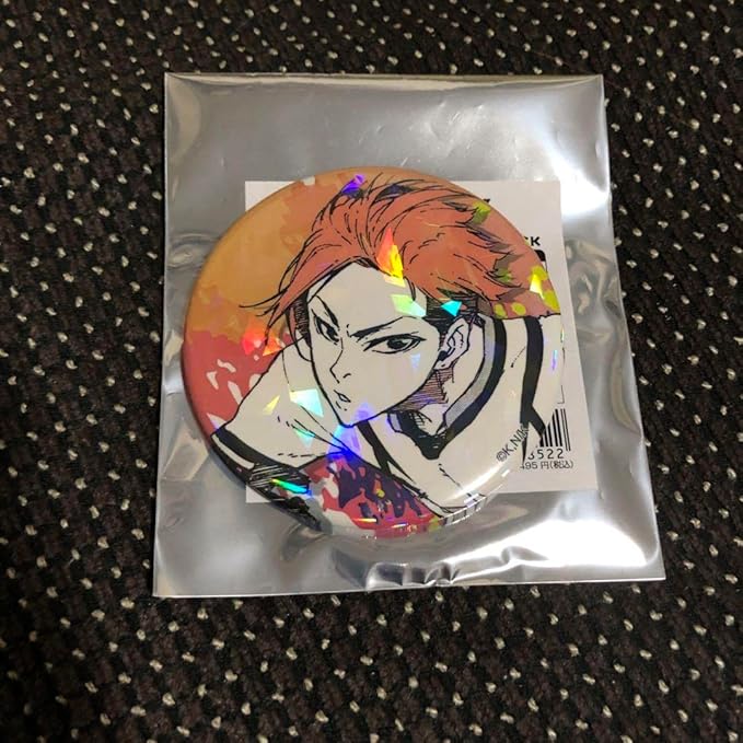 ブルーロック 閃堂秋人 マズル ホログラム缶バッジ