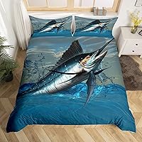 Vista 35 de Juego de funda de edredón de lobo blanco, lobos y parejas, juegos de ropa de cama de animales de safari para niños, niñas, familia de lobos, vida