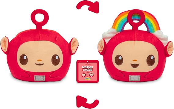 TeeTurtle Reversible Teletubbies Po 4 Inch Flip Plushie