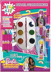 Barbie - Ler, colorir e brincar