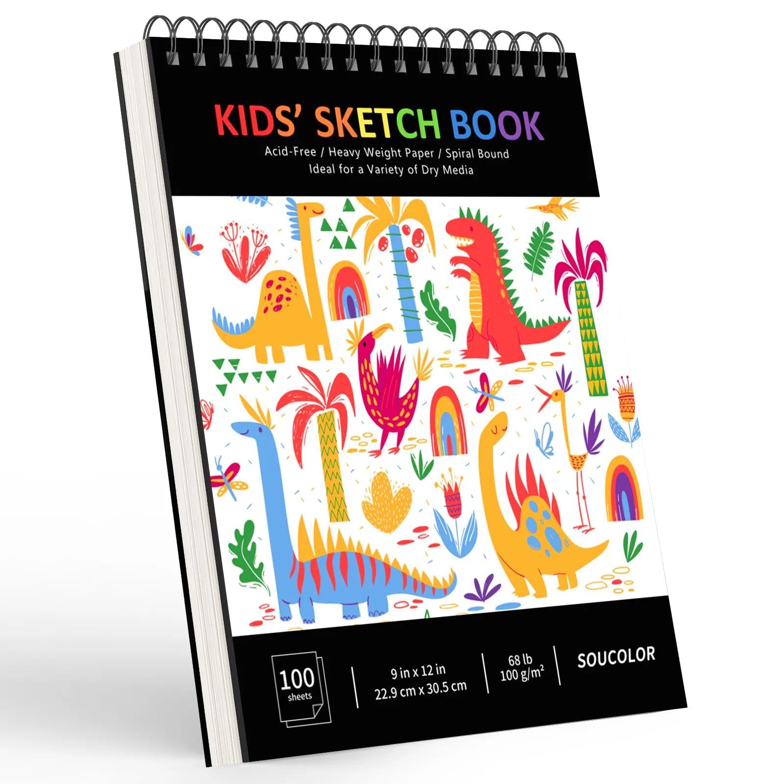 Soucolor Sketchbook - 100 Sheets for Artists -30
