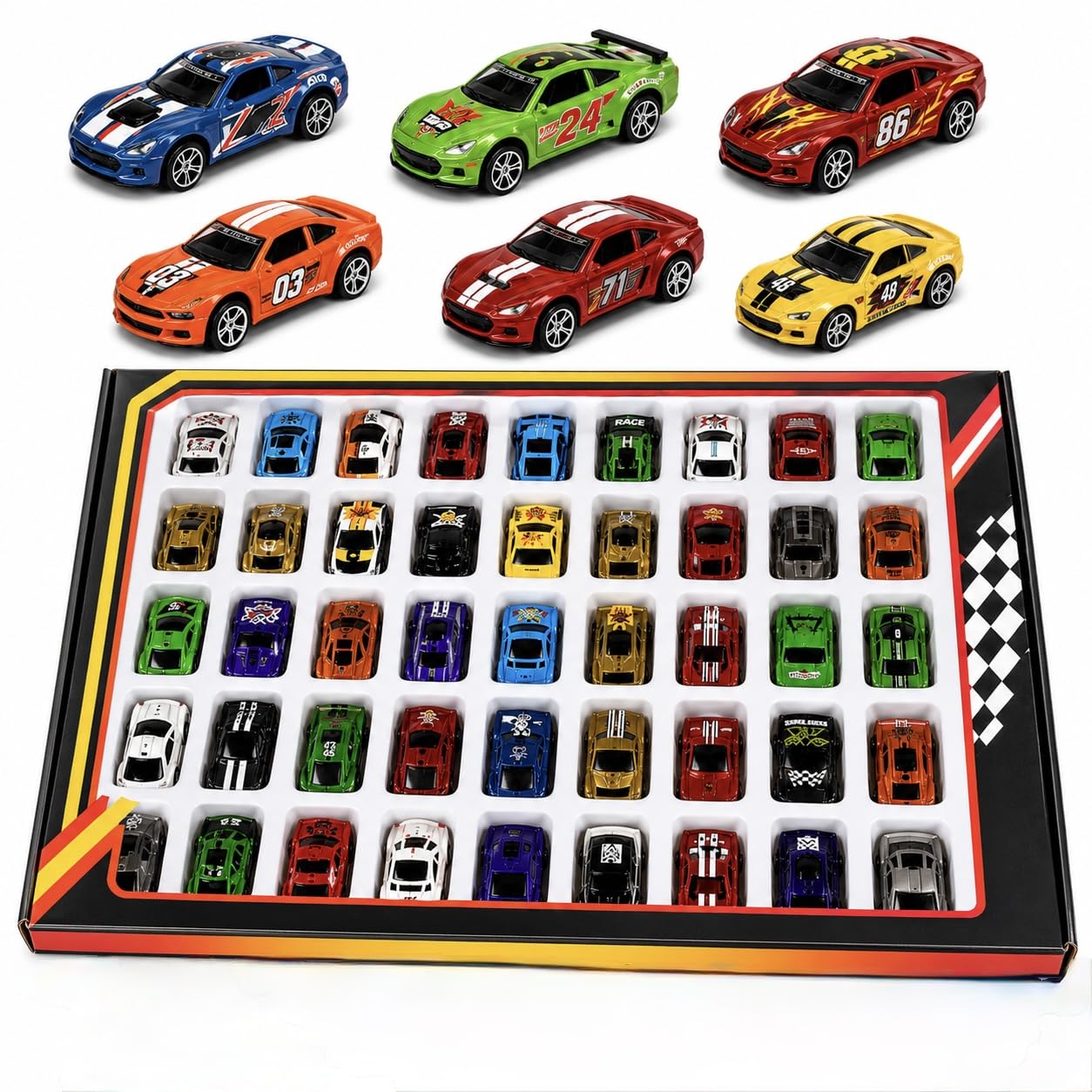 Kids 36pc car set