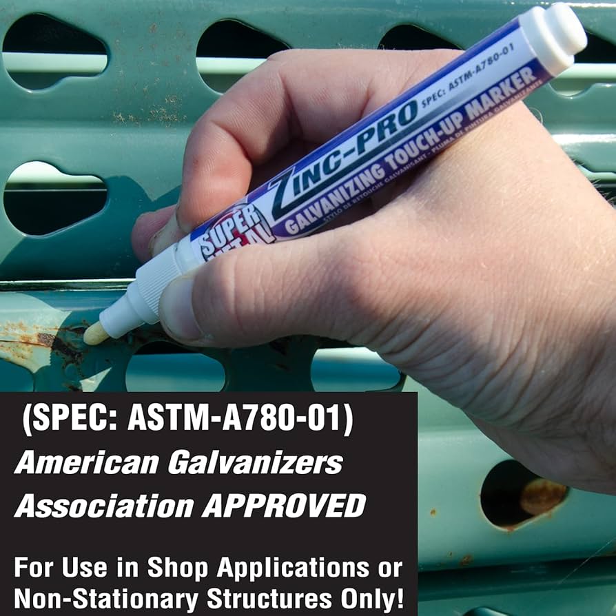 Amazon.com: Super Met-Al 07935 Zinc-Pro Galvanizing Touch-Up