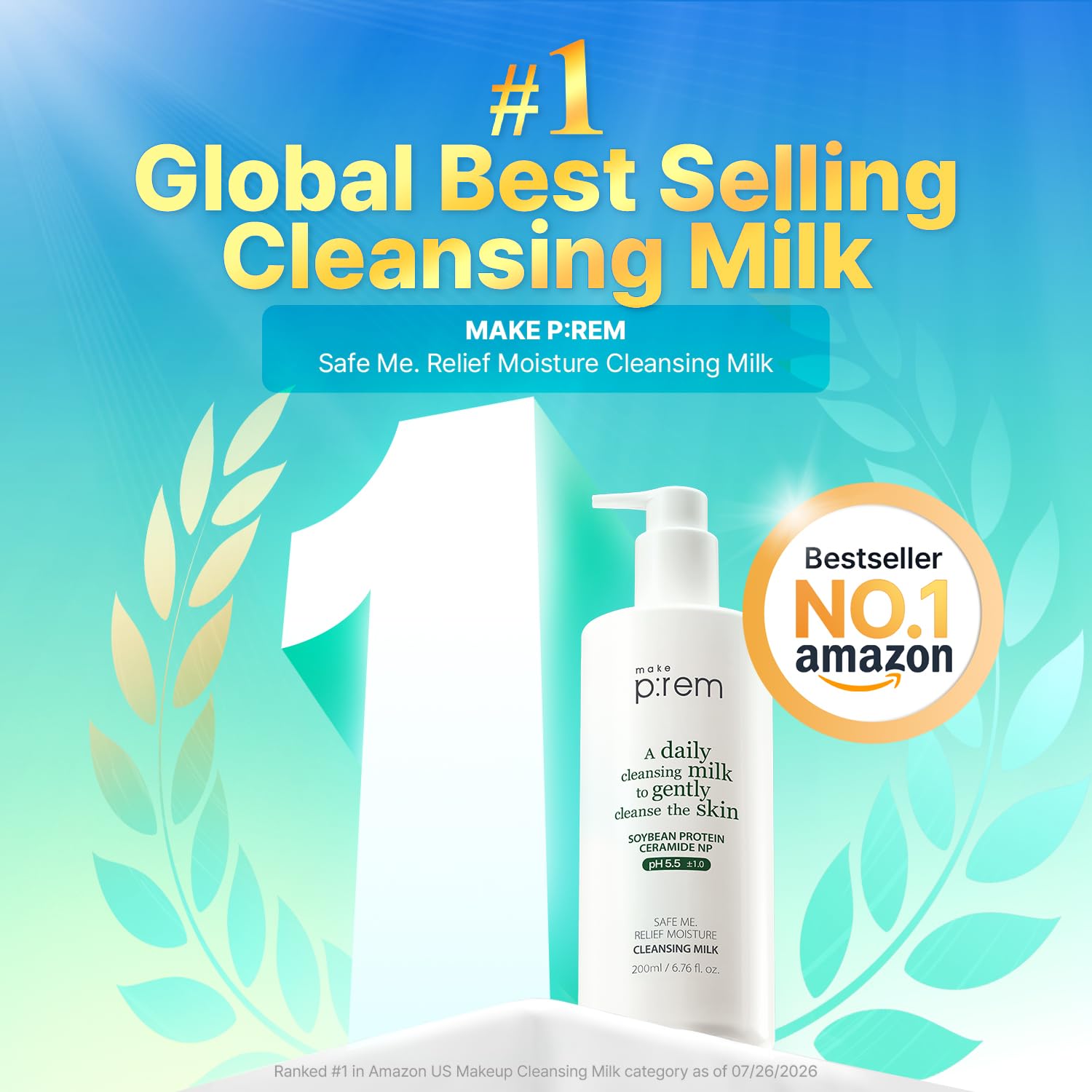 MAKE P:REM Safe Me. Cleansing Milk - Gentle Makeup Remover -2 MAKE P:REM Safe Me. Cleansing Milk - Gentle Makeup Remover -2