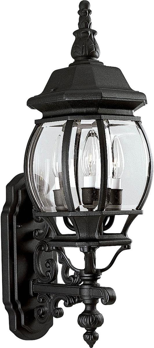 Progress Lighting P5700-31 Onion Lantern Outdoor, 7-3/4-Inch Width x 23-1/4-Inch Height, Black 7-3/4-Inch Width x 23-1/4-Inch Height Black