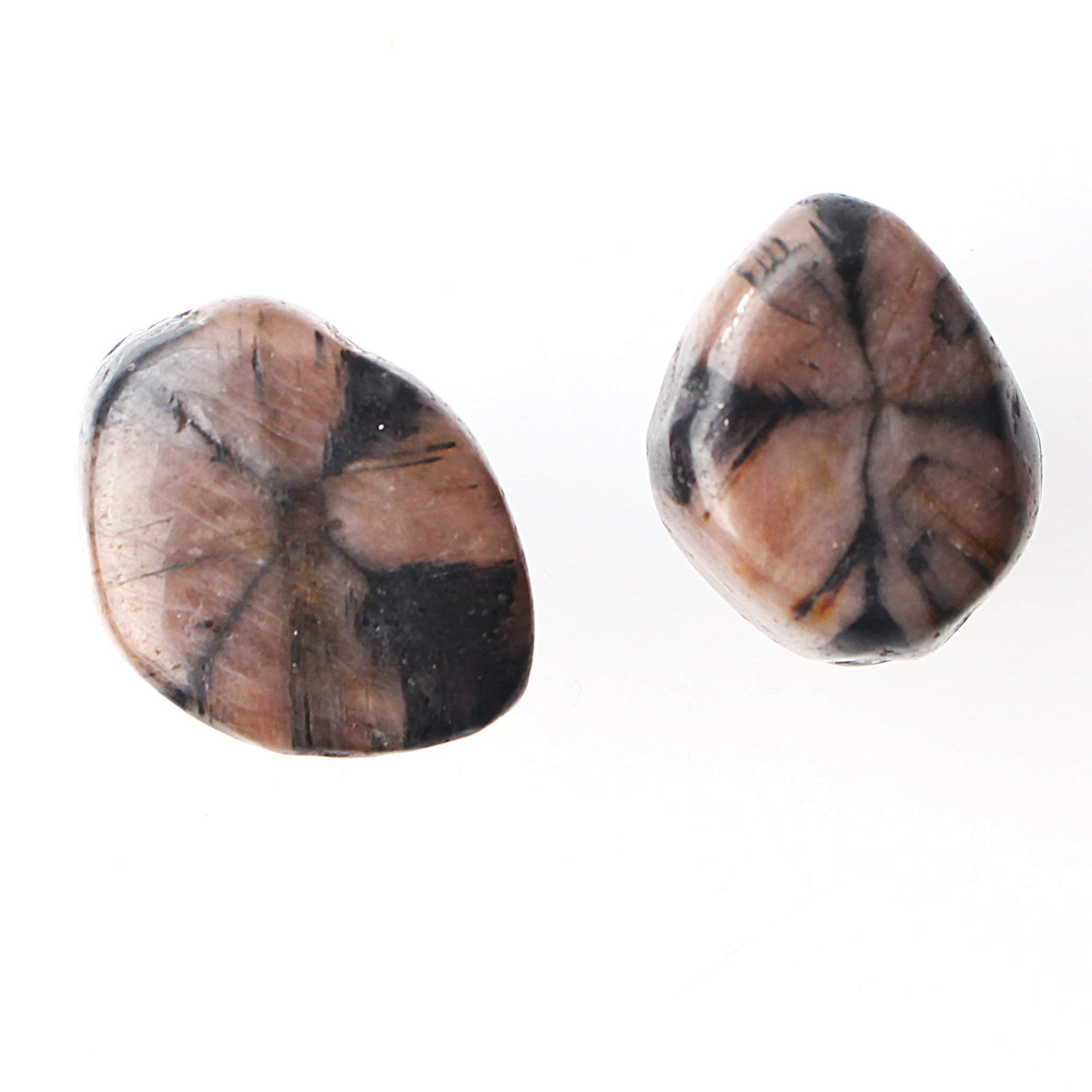 NUJA 1pc Natural Chiastolite Pietra Pietra Pietra Pietra Andalusite Crystal Pendente a Mano Palm Palm Regalo di guarigione
