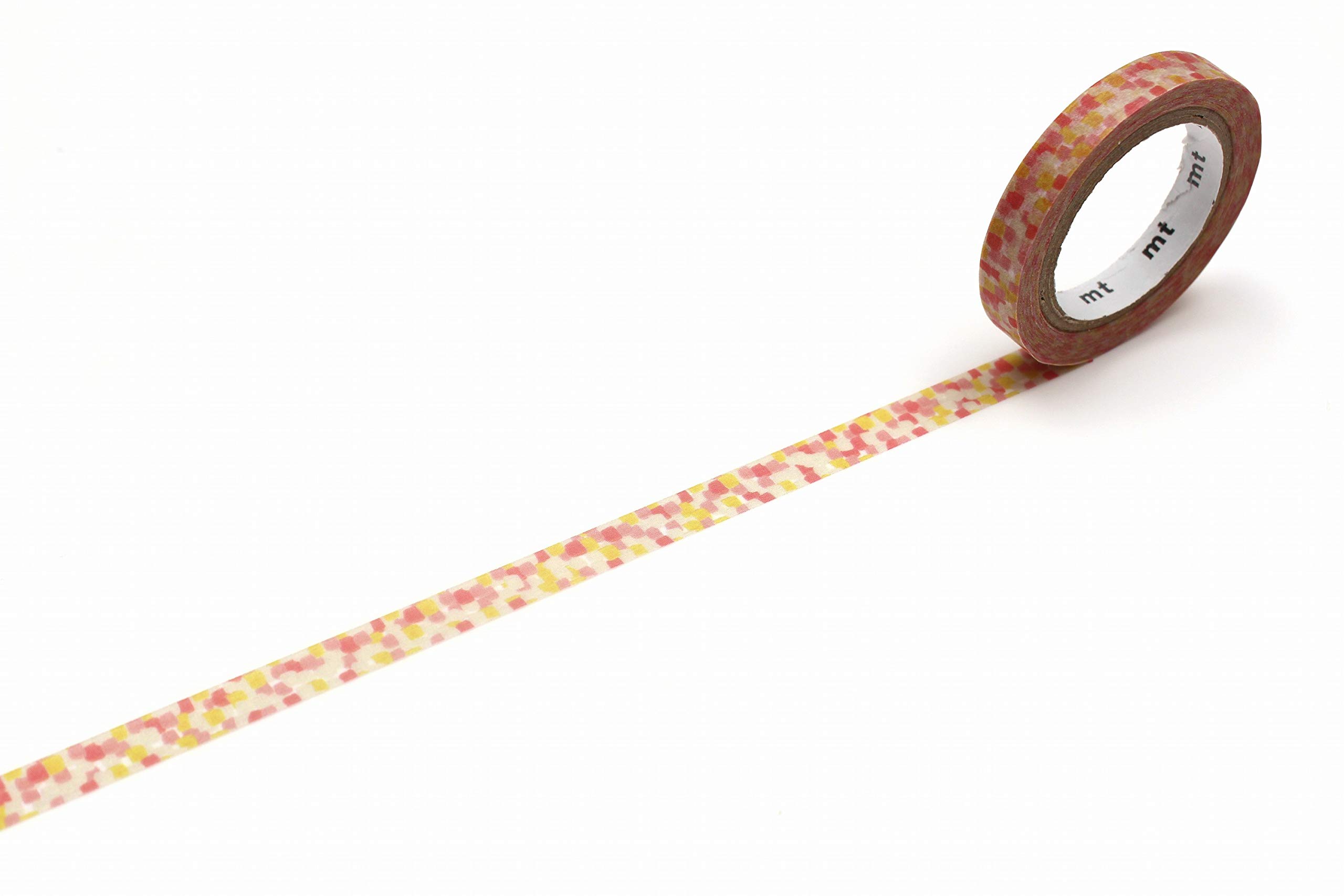 MTex 'Overlapping Watercolors' Washi Masking Tape 7mm x 7m - 1 roll, MTEX1P187Z