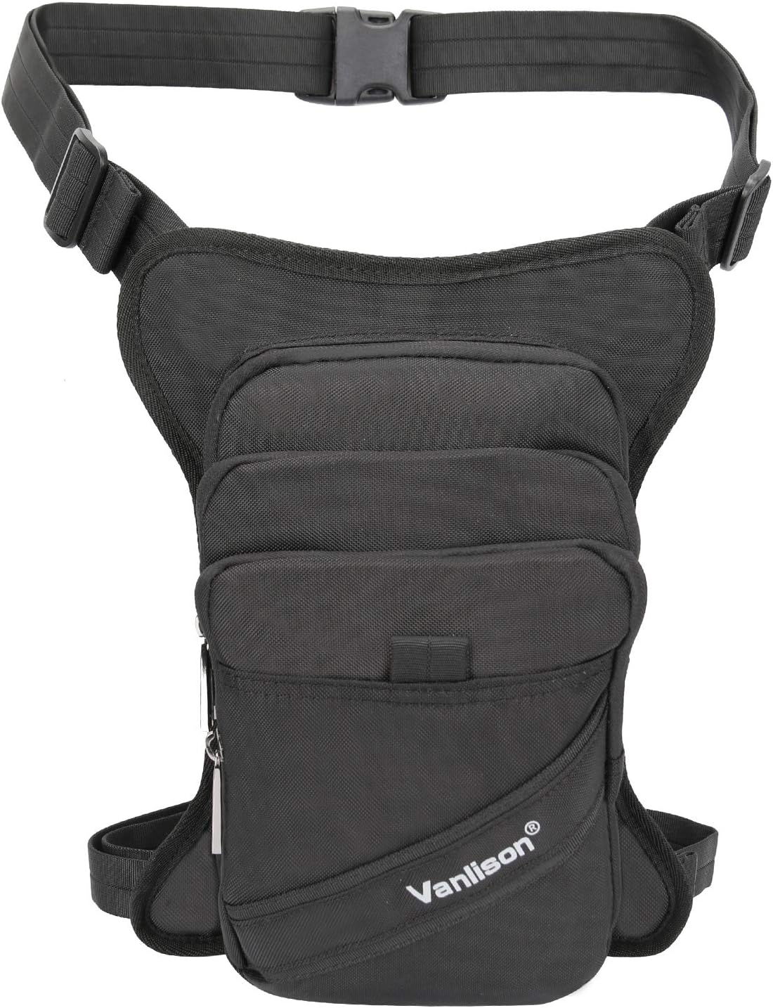 Larswon Drop Leg Bag Thigh Pack Leg Pouch Bag Panel Motorcycle Bag