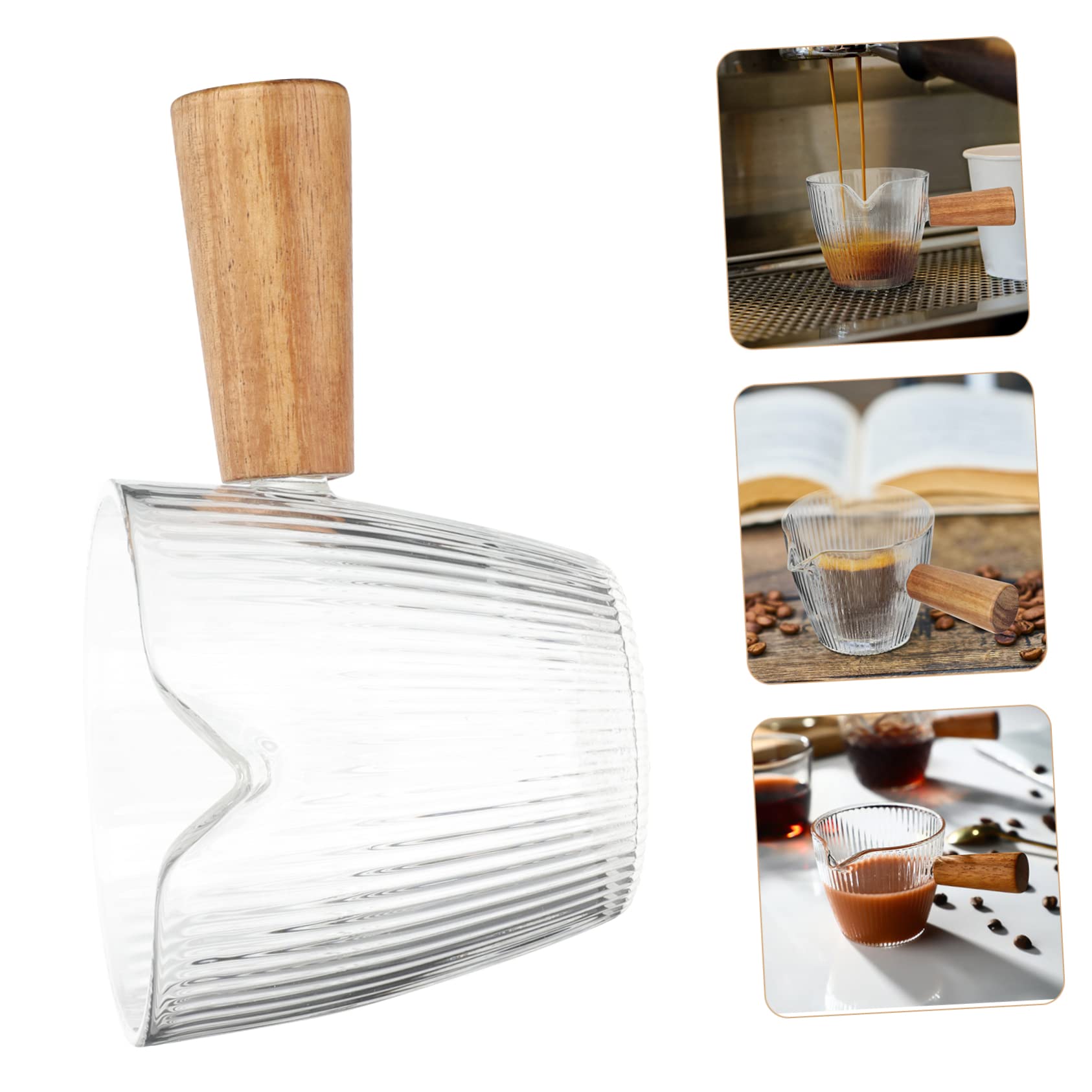 VALICLUD Transparent Pitcher Handle Elegant for Juices Ice More Compact Design for Stylish Kitchen Decor Serving